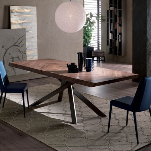 Masa pentru dining Ozzio Italia, 4 x 4 Fisso